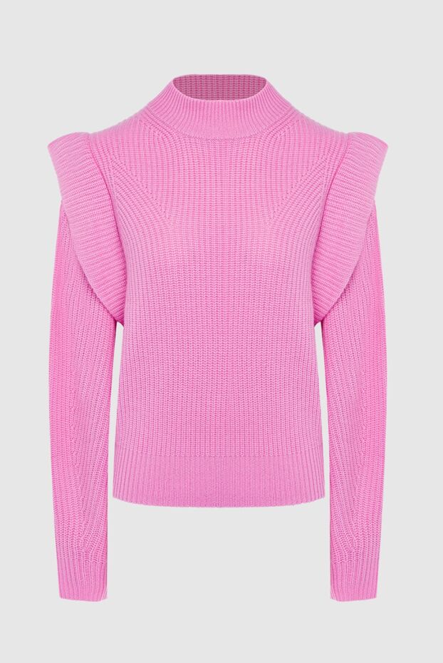 Isabel Marant pink knitted jumper made of wool and cashmere with decorative buttons
163675 - photo 1