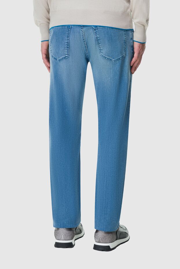 Stefano Ricci light blue stretch cotton jeans 164113 - photo 3