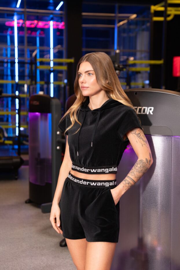 Alexanderwang қара әйелдердің жүру костюмі 164207 - фото 2