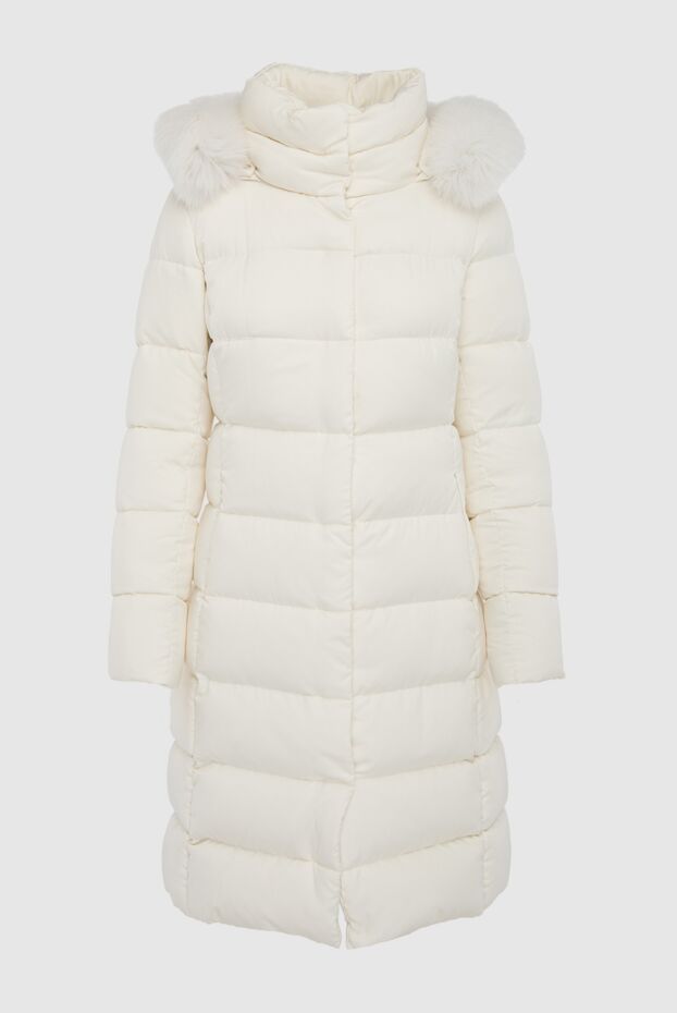 Herno women's quilted down jacket in milky shade with fur trim
164467 - photo 1