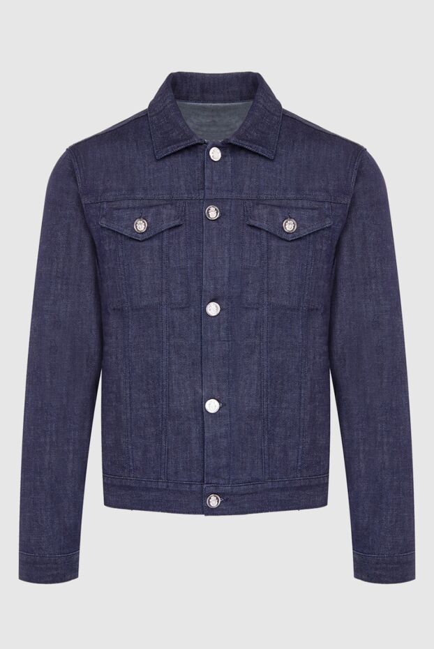 Billionaire denim jacket made of wool and elastane blue for men 164474 - photo 1