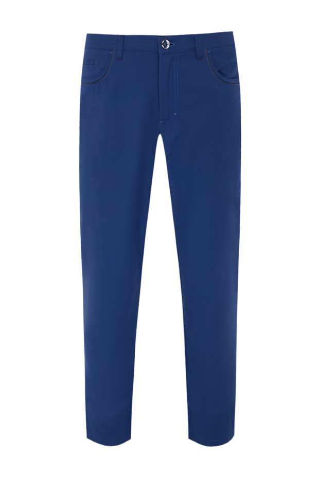 Zilli men's cotton trousers, comfortable, rich blue color
164649 - photo 1