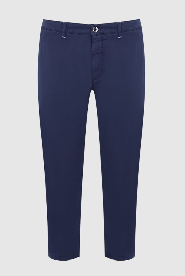 Zilli men's blue jeans made of cotton and polyamide 164653 - photo 1