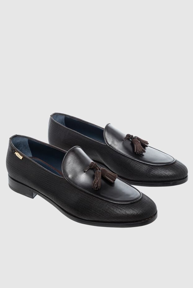 Zilli men's loafers made of smooth and embossed leather with tassels
164681 - photo 3