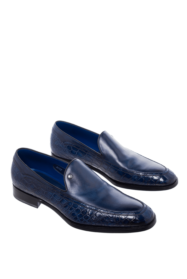 Zilli men's crocodile loafers with glossy finish and leather lining
 164734 - photo 3