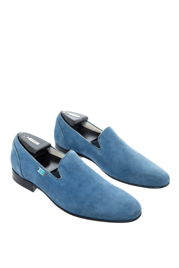 Zilli blue perforated nubuck loafers

 164739 - photo 3