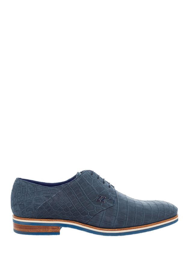 Zilli blue crocodile leather shoes with contrasting soles
164741 - photo 1