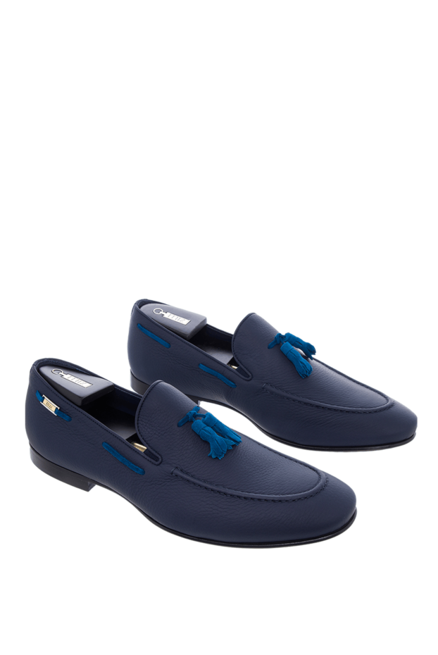Zilli nubuck loafers with lace and decor 164743 - photo 3