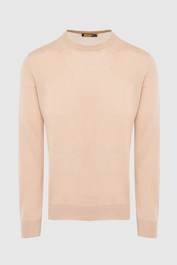Zilli beige vicuna jumper for men 164835 - photo 1