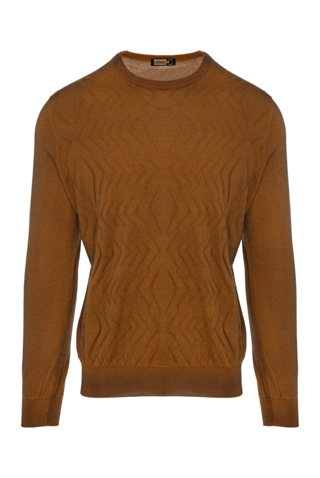 Zilli yellow cashmere and silk jumper for men 164947 - photo 1