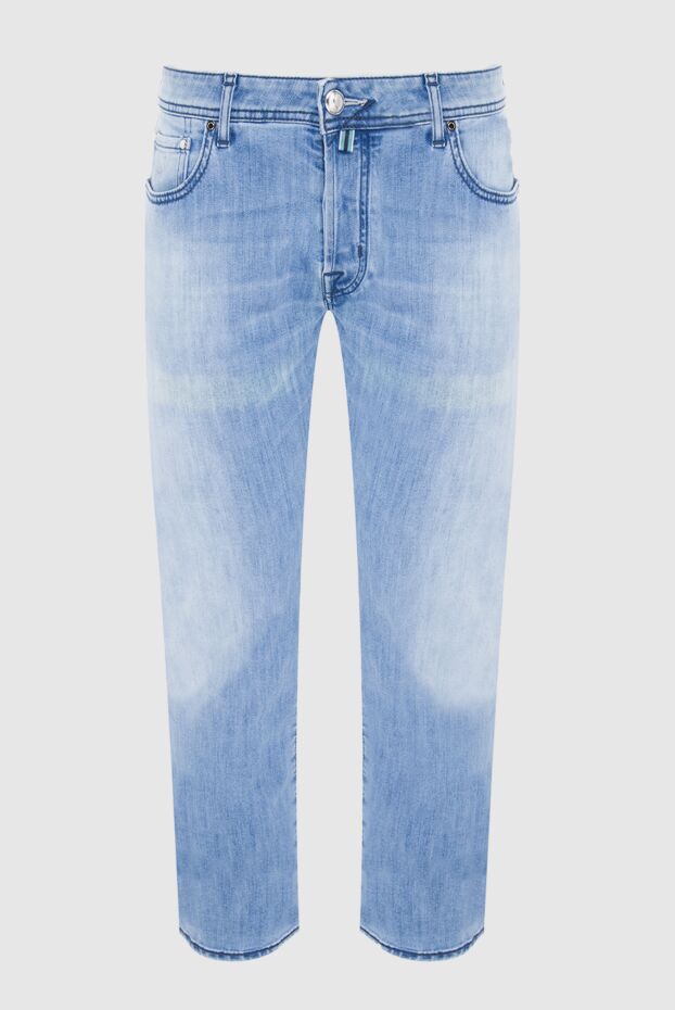 Jacob Cohen men's light denim jeans with distressing and raw edges
165090 - photo 1