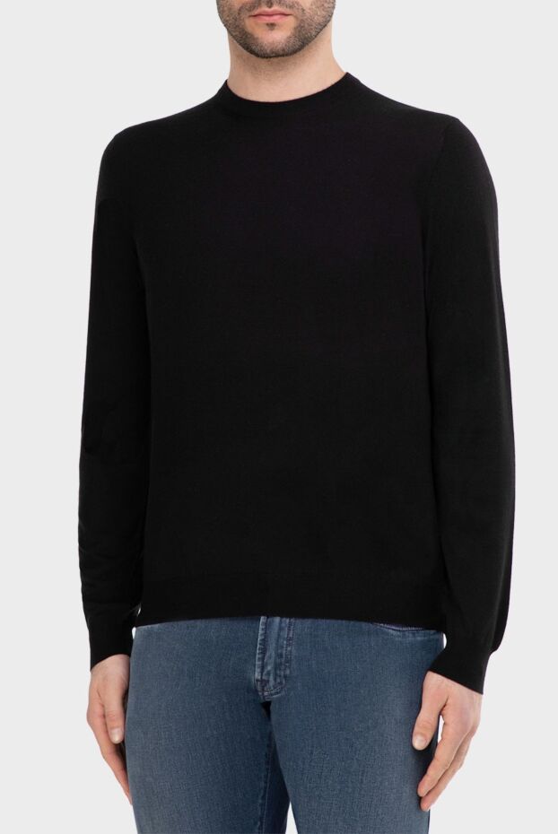 Malo black cashmere turtleneck jumper
 165292 - photo 3