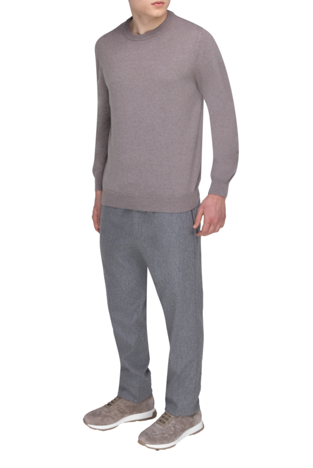 Malo cashmere jumper beige for men 165309 - photo 2