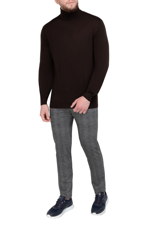Malo cashmere men's golf brown 165327 - photo 2