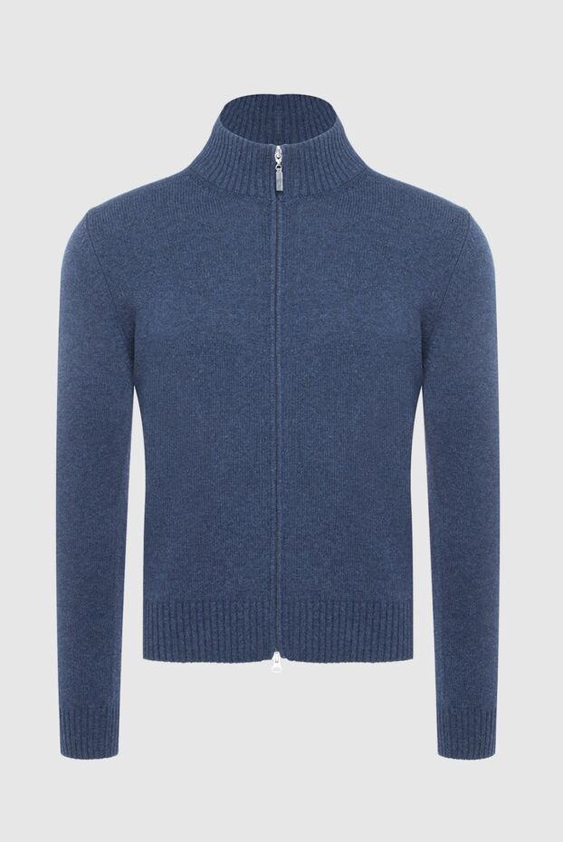 Gran Sasso men’s dark blue zip-up cardigan 165579 - photo 1