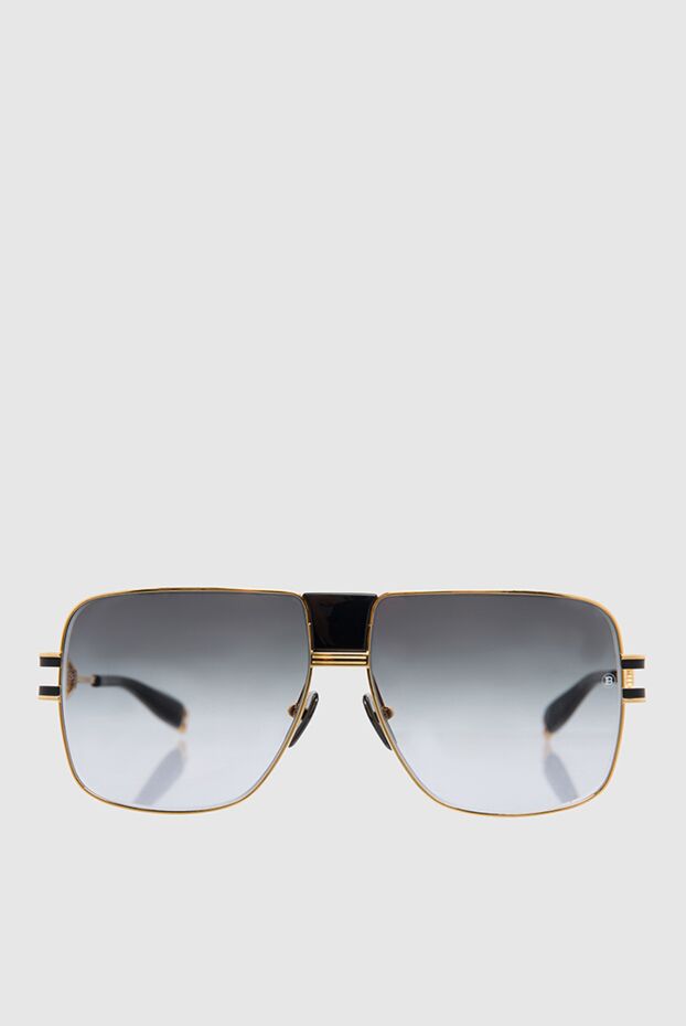 Balmain солнцезащитные очки премиальные с чёрно-золотыми дужками и серым градиентом
165795 - фото 1