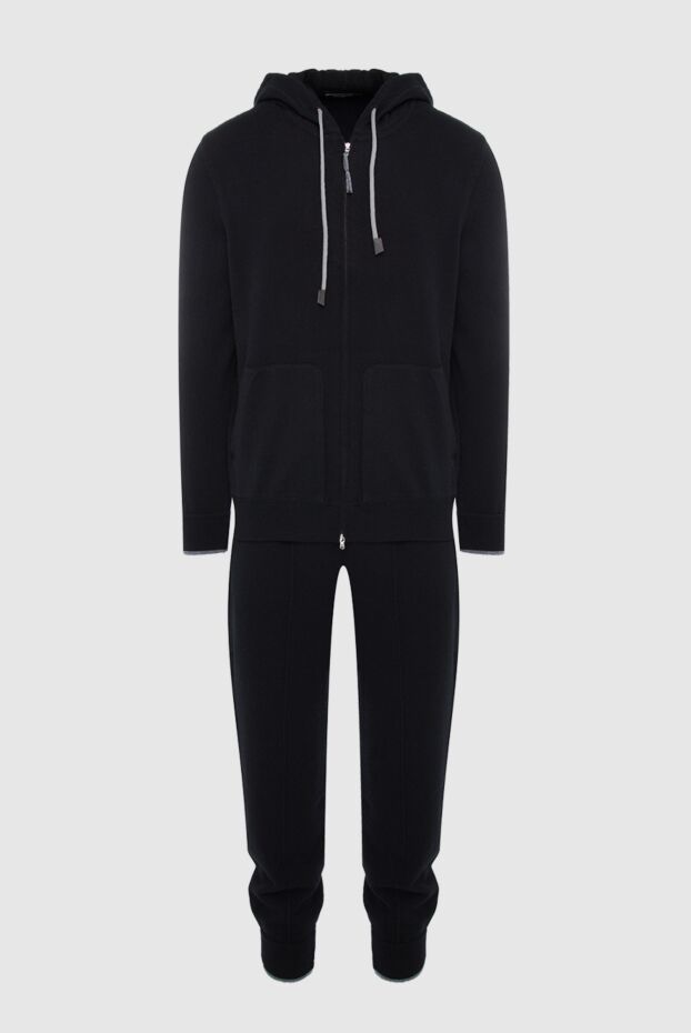 Gran Sasso black cashmere men's sports suit 166040 - photo 1