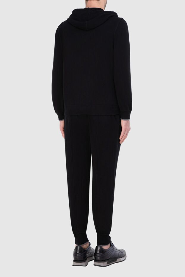 Gran Sasso black cashmere men's sports suit 166040 - photo 3