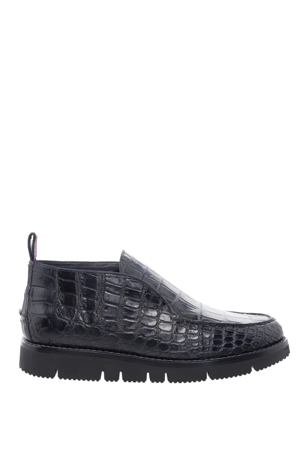 Cesare di Napoli black alligator leather boots for men 166056 - photo 1