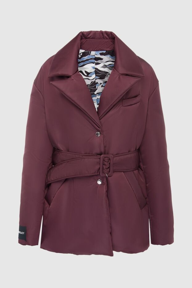 Khrisjoy stylish down jacket in a rich burgundy color 166128 - photo 1