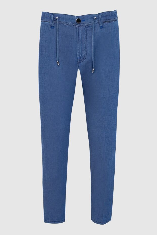Scissor Scriptor men's blue jeans with drawstring waist
166165 - photo 1