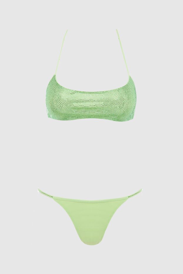 The Andamane women's two-piece swimsuit made of nylon and elastane green 166265 - photo 1