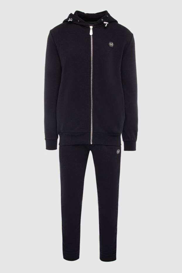 Philipp Plein men’s tracksuit with hood on contrasting zipper decorated with logo 166839 - photo 1