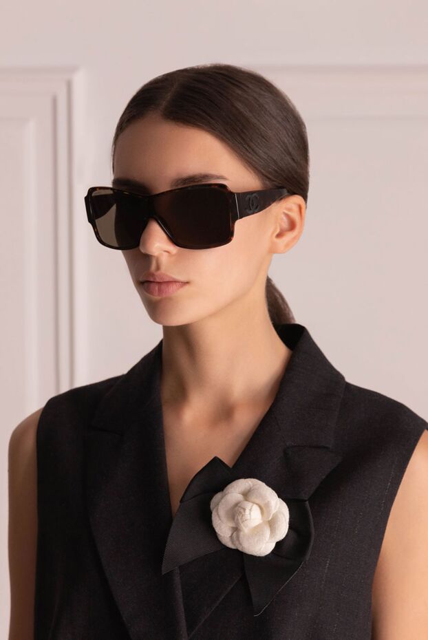 Chanel тік бұрышты тасбақа күннен қорғайтын көзілдірік
 166939 - фото 2