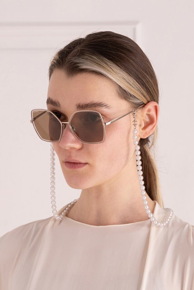 Chanel beige sunglasses for women ss23 166941 - photo 3