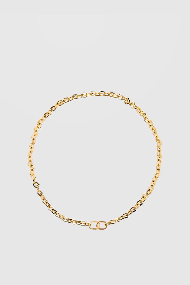 Givenchy yellow metal chain necklace g chain necklace women's 167061 - photo 1