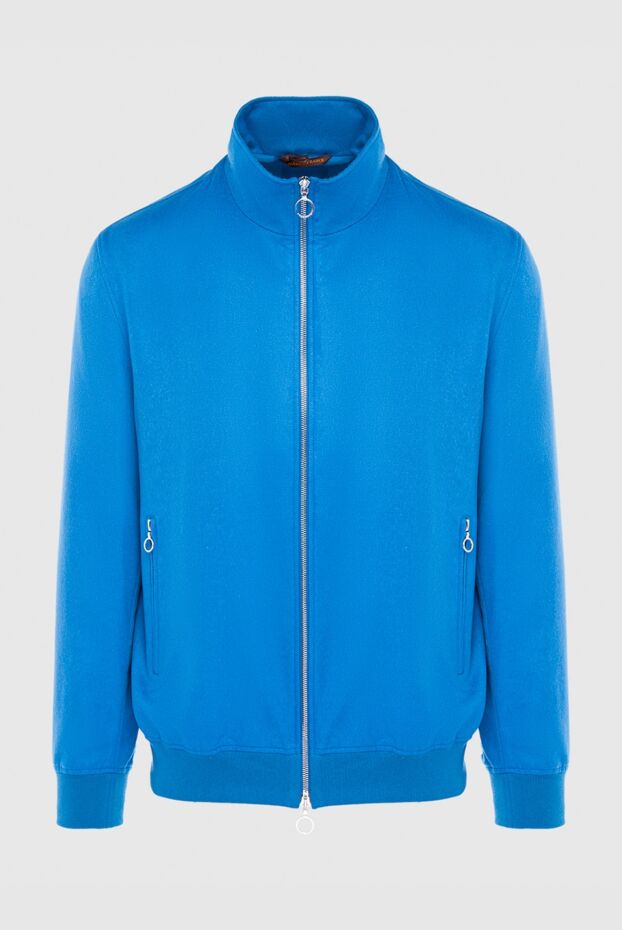 Seraphin blue cashmere jacket for men 167073 - photo 1