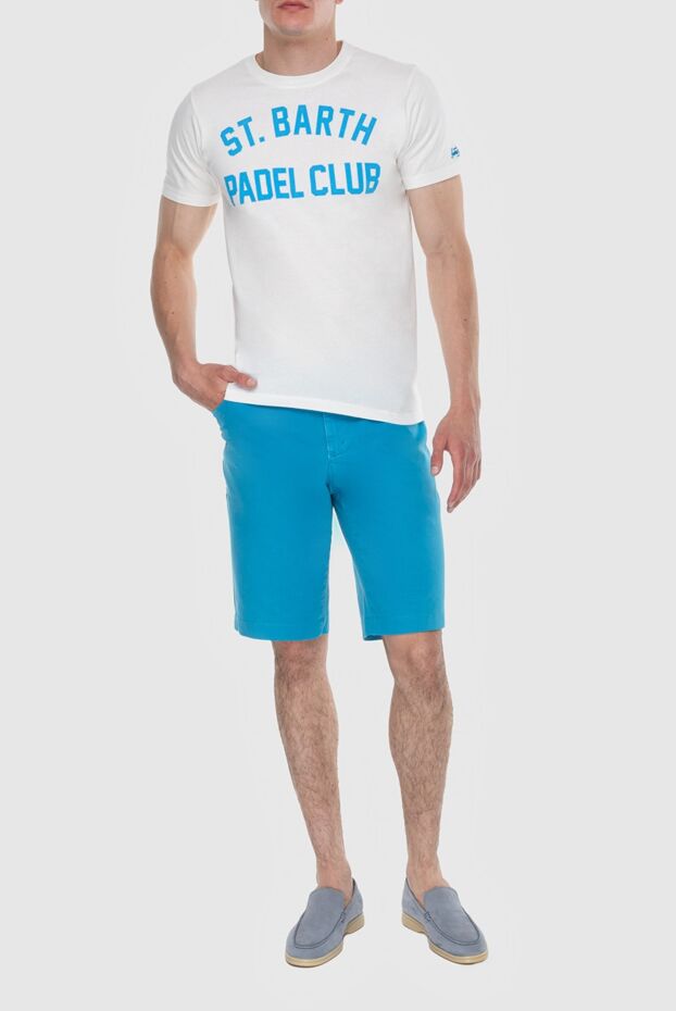 Zilli shorts made of cotton blue for men 167141 - photo 2