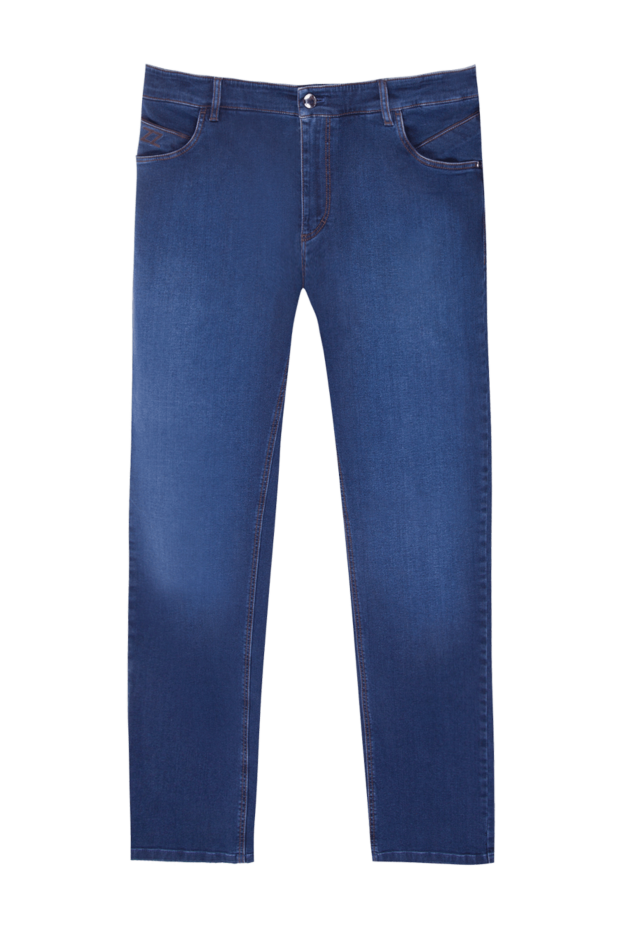 Zilli men's denim jeans with signature embroidery
167148 - photo 1