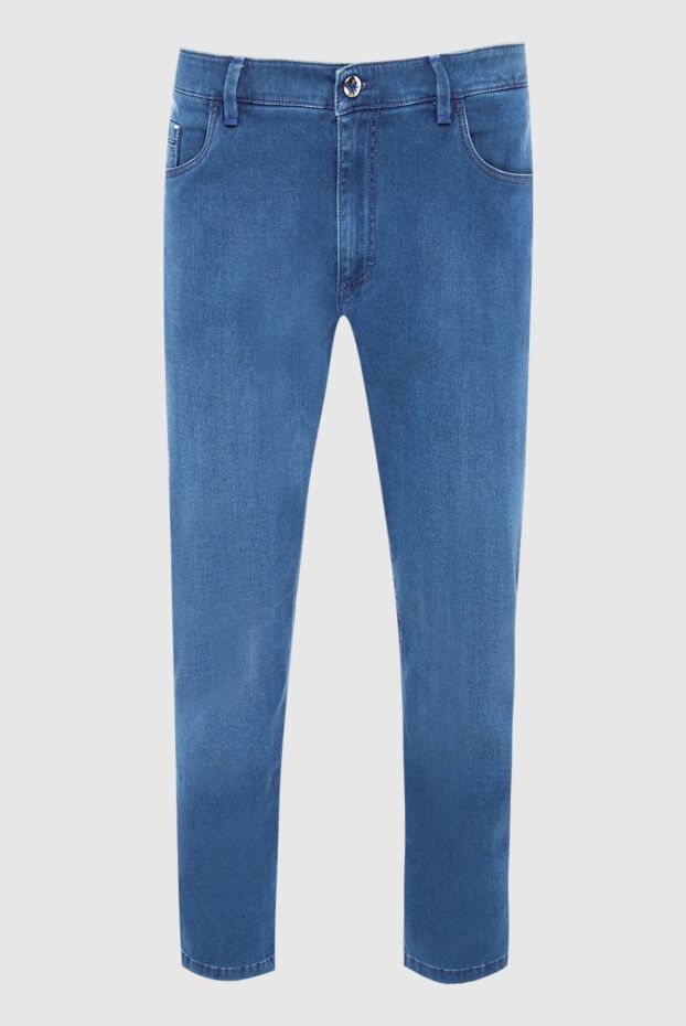 Zilli denim jeans with patch and decorative stitching 167150 - photo 1