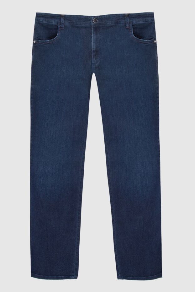 Zilli men's jeans made of heavyweight cotton denim in dark blue
167156 - photo 1