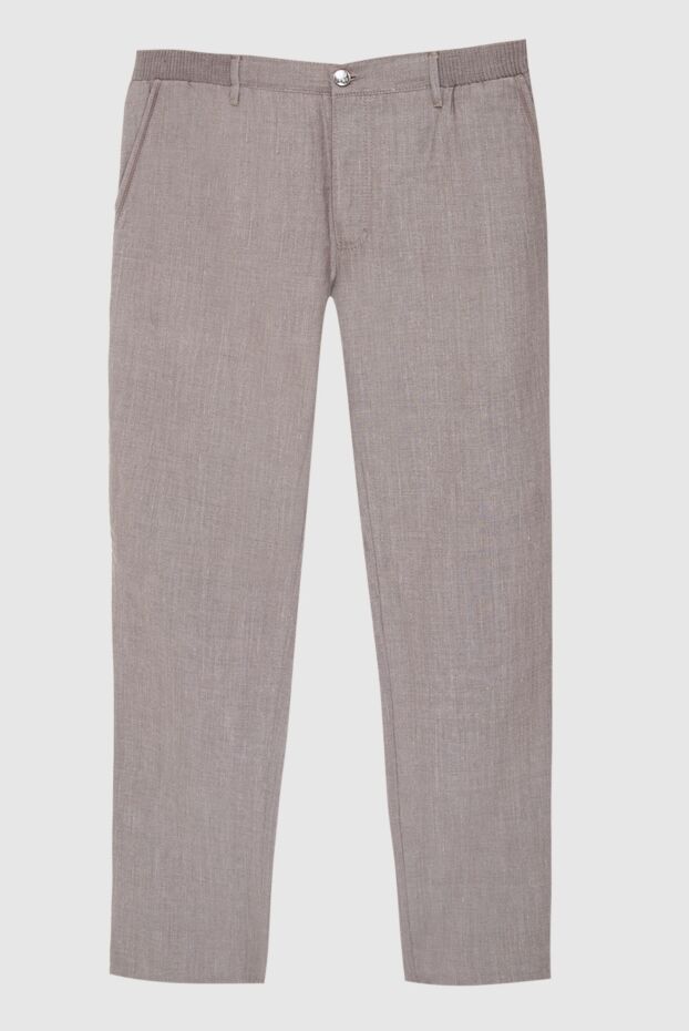 Zilli men's beige cotton pants 167213 - photo 1