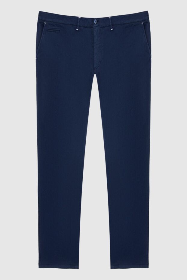 Zilli dark blue jeans made of cotton and silk with a classic cut
167230 - photo 1