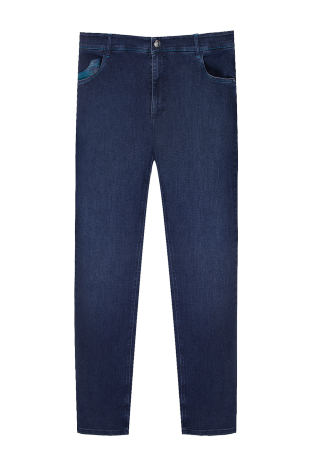 Zilli classic cut jeans with contrast insert on the back pocket 167231 - photo 1
