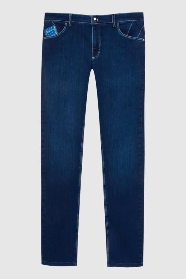 Zilli classic blue men's jeans made of natural cotton
167237 - photo 1