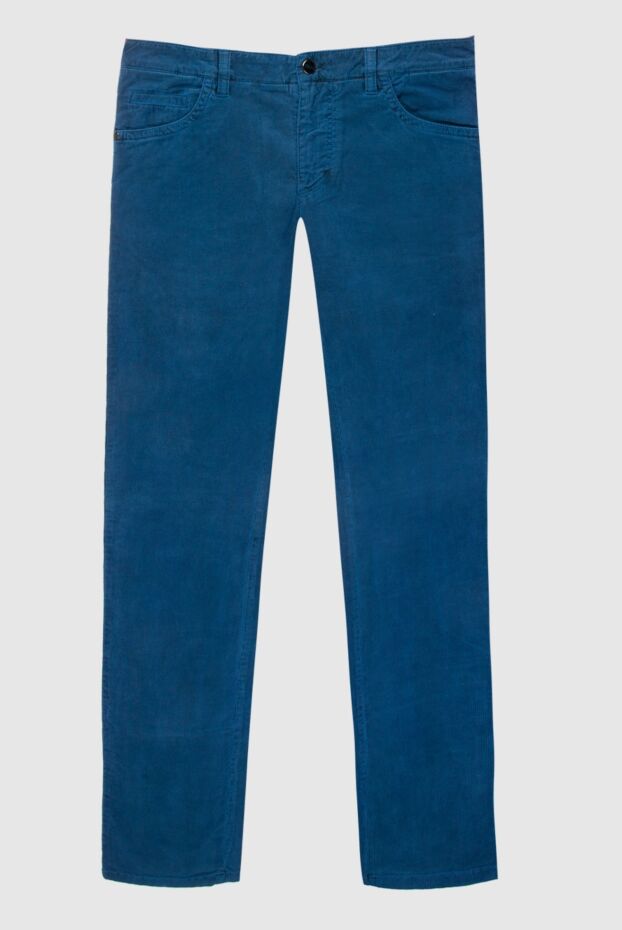 Zilli men's cotton corduroy jeans in rich blue
167240 - photo 1