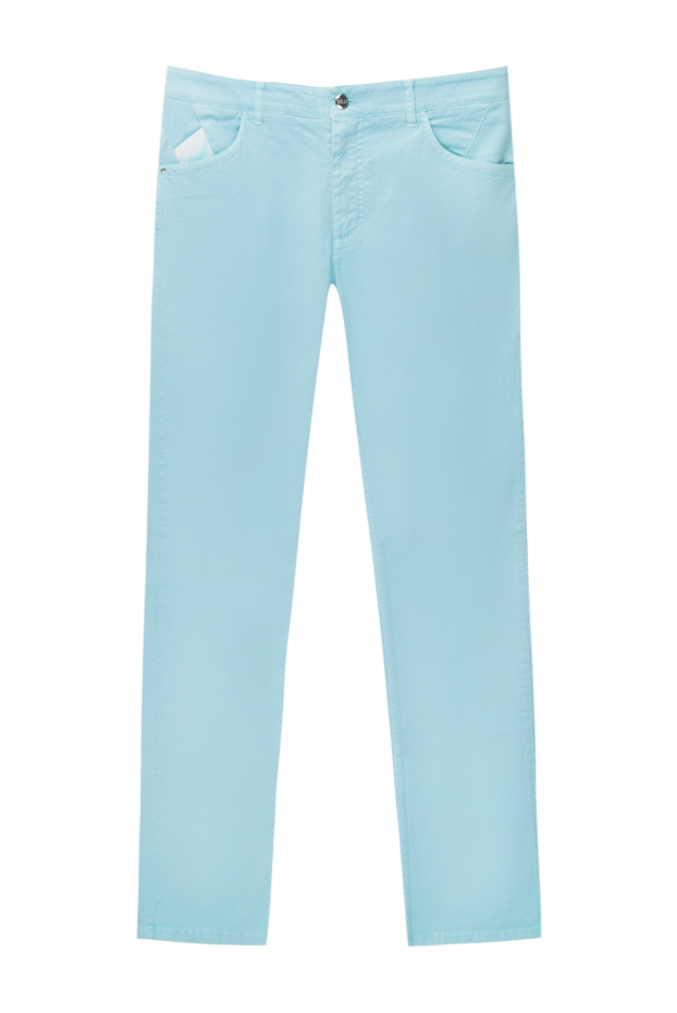 Zilli men's cotton jeans sky blue
167252 - photo 1