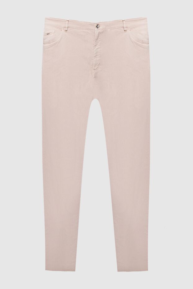 Zilli men's light beige cotton trousers with pockets
167256 - photo 1