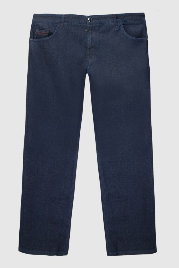 Zilli мужские джинсы classic fit из однородного денима без потёртостей
167267 - фото 1
