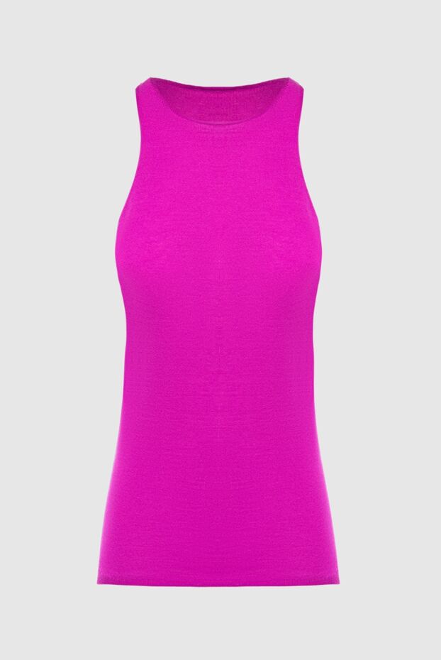 Tom Ford женская фиолетовая кашемировая майка 167329 - фото 1