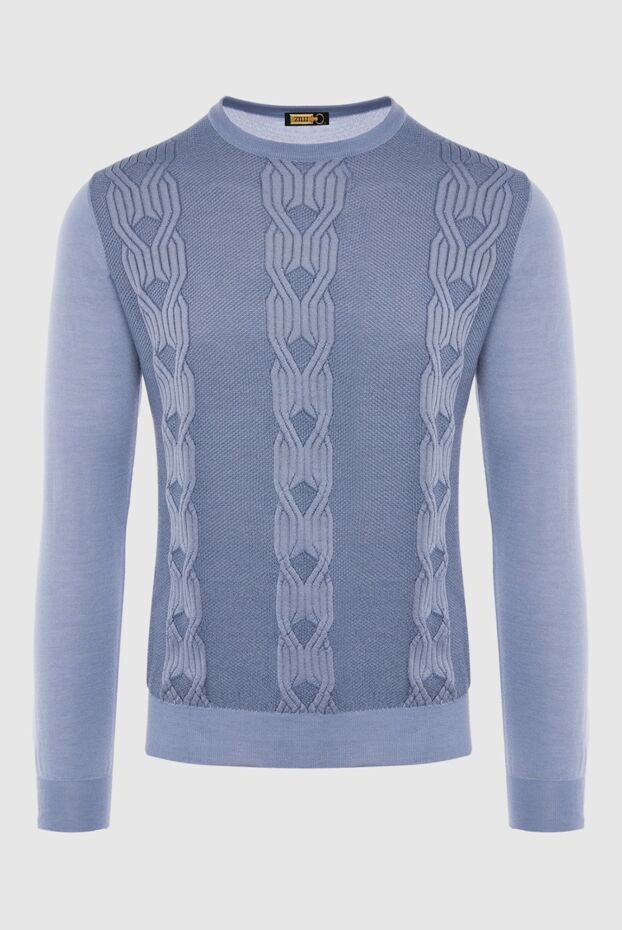 Zilli fine cashmere-silk jumper with vertical chain pattern
167515 - photo 1