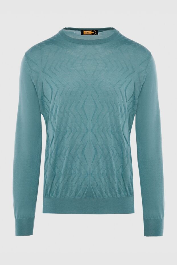 Zilli smooth jumper with a raised diamond knit in silk and cashmere
167524 - photo 1