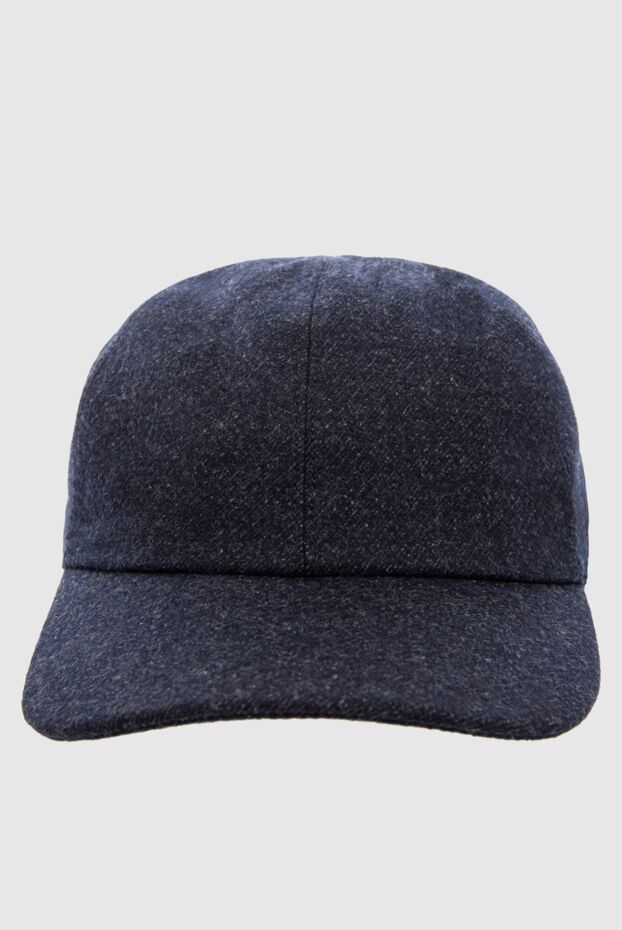 Loro Piana кепка из флиса и кашемира серая мужская 167728 - фото 1