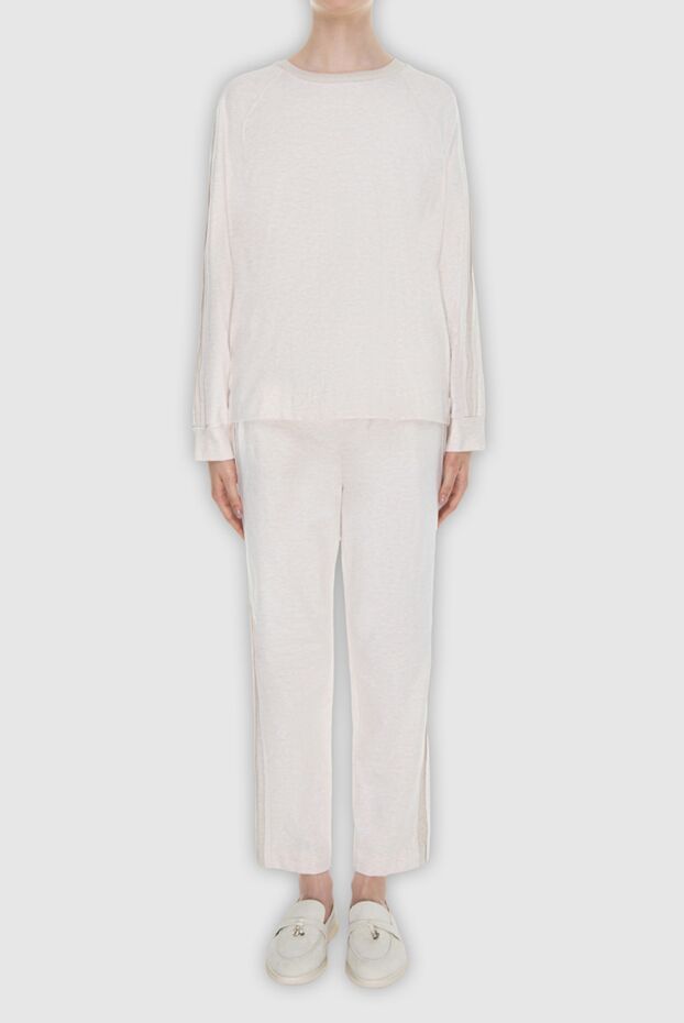 Peserico casual walking suit made of cotton in light colors 167907 - photo 2