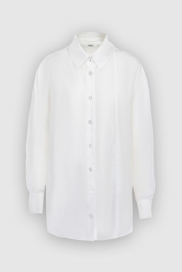 Max&Moi women's silk shirt-blouse white 168236 - photo 1