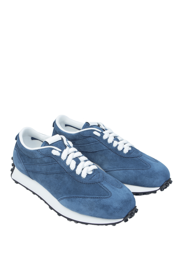 Doucal`s ultra-soft suede sneakers with a grippy black sole

 168512 - photo 3
